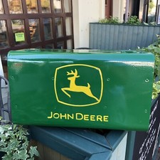 John Deere Metal Tool Box