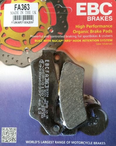 Ebc rear brake pads - rear,