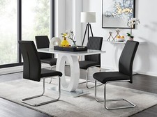 Giovani white high - high, gloss