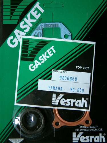 Vesrah top end gasket set - gasket, kit