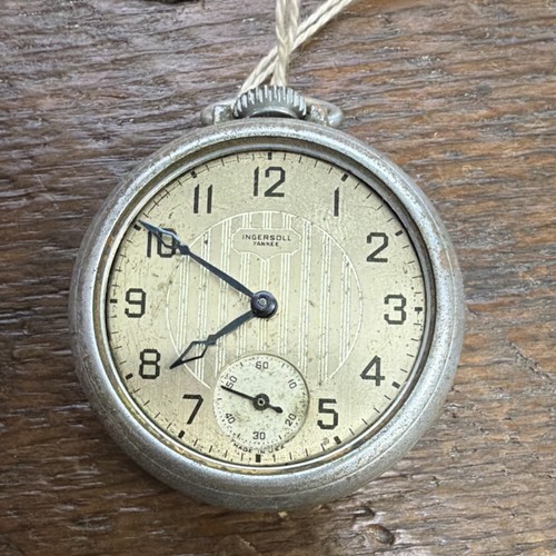 Ingersoll yankee silver pocket - yankee,