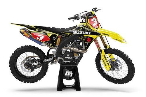 Suzuki motocross graphics - suzuki, mx