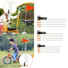 Kids Bike Flag Pole Glass