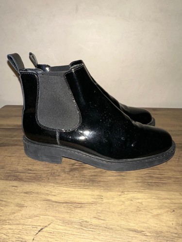 Clarks ladies black patent - ladies,