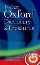 Pocket Oxford Dictionary and Thesaurus (Dictiona... by Oxford Languages Hardback