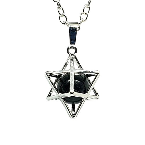 Merkaba pendant necklace - merkaba,