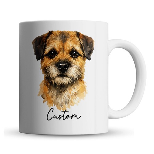Personalised border terrier - personalised,