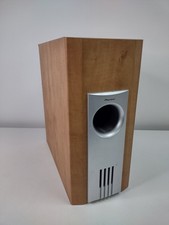Pioneer S-DV55SW-Q Powered Subwoofer Home Audio Speaker Wood Finish --UNTESTED--