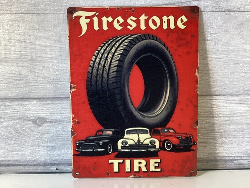 Firestone tire wooden wall - tire,