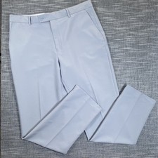 Stromberg golf trousers men's W36 L33 grey tapered lightweight mid rise active