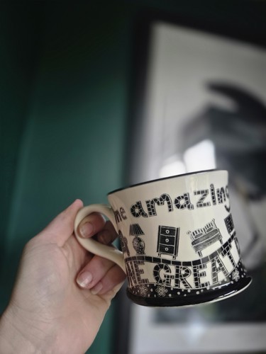 Moorland pottery ware - moorland, mug
