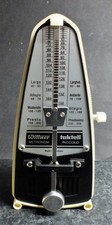 Quality Wittner Taktell Piccolo Cream Metronome German Made Original Box/Instr