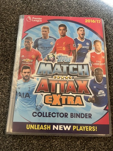 Topps match attax 2016 - match, 2016/17