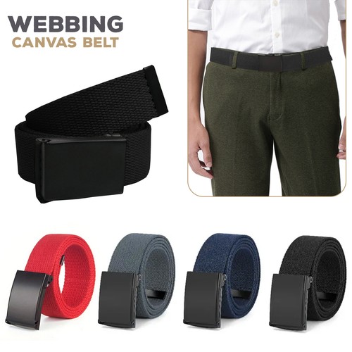 Mens canvas belt - mens,