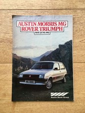 Vintage Austin Morris MG Rover