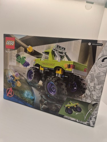 Lego marvel hulk truck - truck, vs