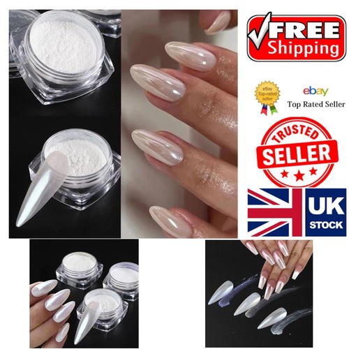 Nail powder chrome - nail,