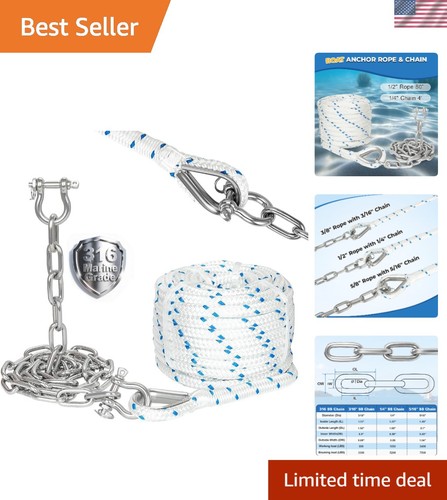 Inch boat anchor - ft,