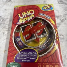 UNO Spin To Go! Games Card