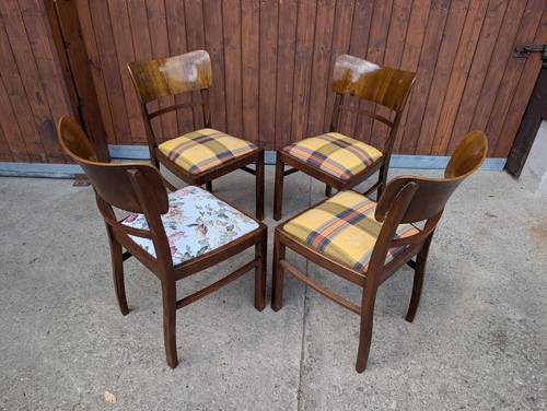 Set vintage dining - of, 4