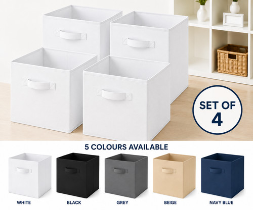 Pack foldable storage cubes - 4,