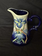 Vintage Tupton Ware Blue Iris Jug Vintage