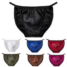 Men's Satin Silk Briefs