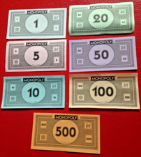 Monopoly - 70 Spare Replacement Top Up Modern  Notes Bank Notes Money Current