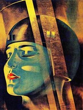 Movie Film Character Maria Metropolis Lang Germany Art Print Poster Cc1353