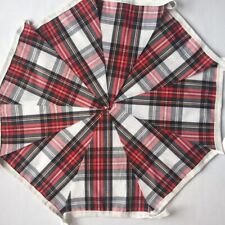 HOGMANAY FABRIC BUNTING DECORATION.TARTAN, Burns night.  10ft/ 80ft. BANNERS.
