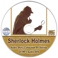 Sherlock Holmes Dramatised Audio Story Collection 80 Stories On MP3 Audio DVD
