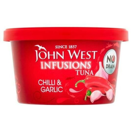 John west tuna chilli garlic - &,