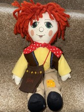 Rosie and Jim Vintage Plush Soft Toy Ragdolls JIM 