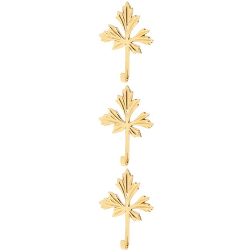 Brass maple leaf - brass,