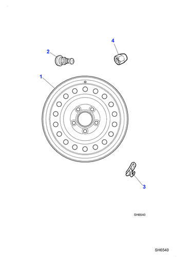 Jaguar genuine open - jaguar, wheel
