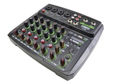 6 Channel Mic Mixer with Bluetooth, USB, Echo & Phantom Power