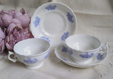 2 ANTIQUE ADDERLEY BLUE