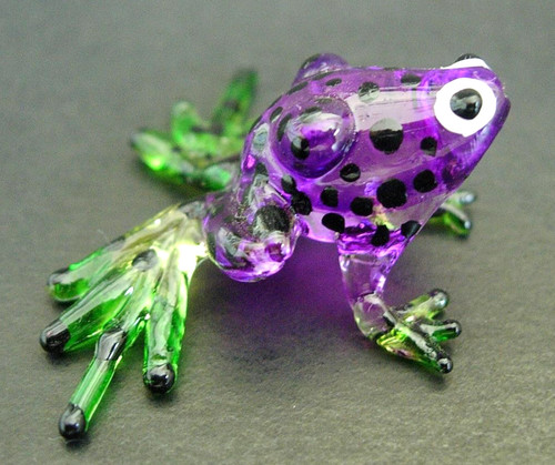 Miniature glass frog toad - miniature,
