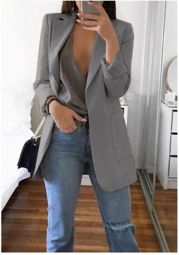 Womens long sleeve solid - womens,