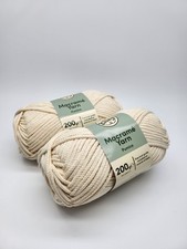 2 X New So Crafty Macrame Yarn