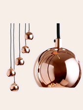 Made.com Austin 15 Cluster Pendant Lamp Light Fitting Copper New & Unused 