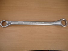 Vintage Ex Military 1987 Gordon Double Ring Spanner 9/16"W - 5/8"W. (X