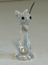 Swarovski Crystal Cat Figurine