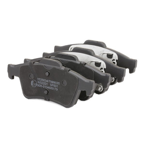 Delphi lp1701 rear brake pad - lp1701,