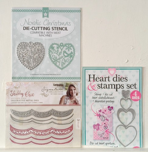 Mixed die set hearts - mixed, &