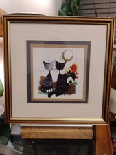 Vintage Framed And Mounted