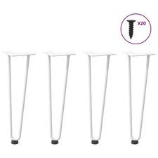 Hairpin Table Legs 4pcs White