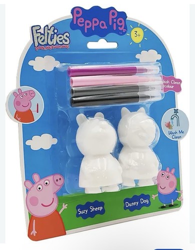 New peppa pig felties suzy - new,