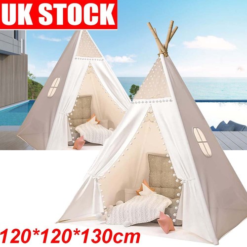 Large kids teepee lace wood - lace,