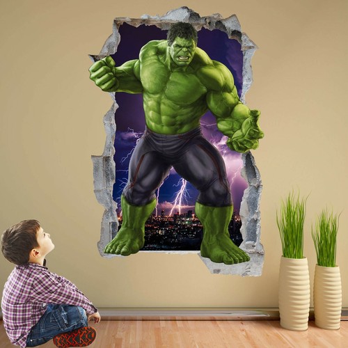 Hulk superhero wall stickers - hulk,